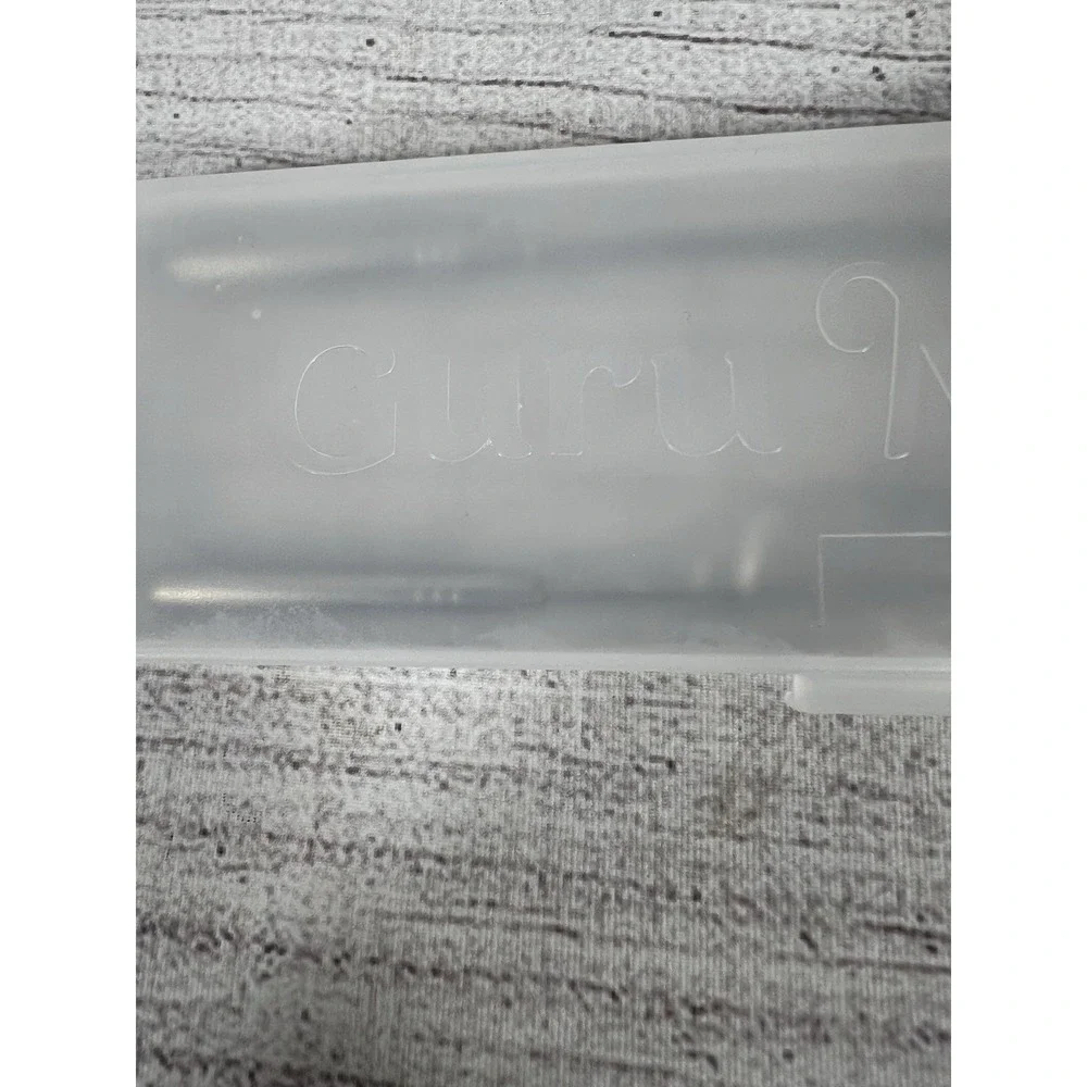 NWT GuruNanda Tongue Scraper Stainless Steel Oral Care Cleaner Case